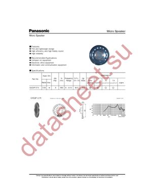 EAS-2P113D datasheet  